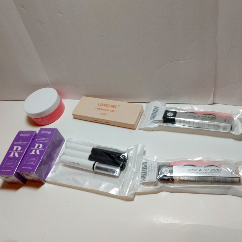 Wholesale Lot - Heath & Beauty - Eyebrow Pens - Mascara - Nail Gel - Wrinkle cr